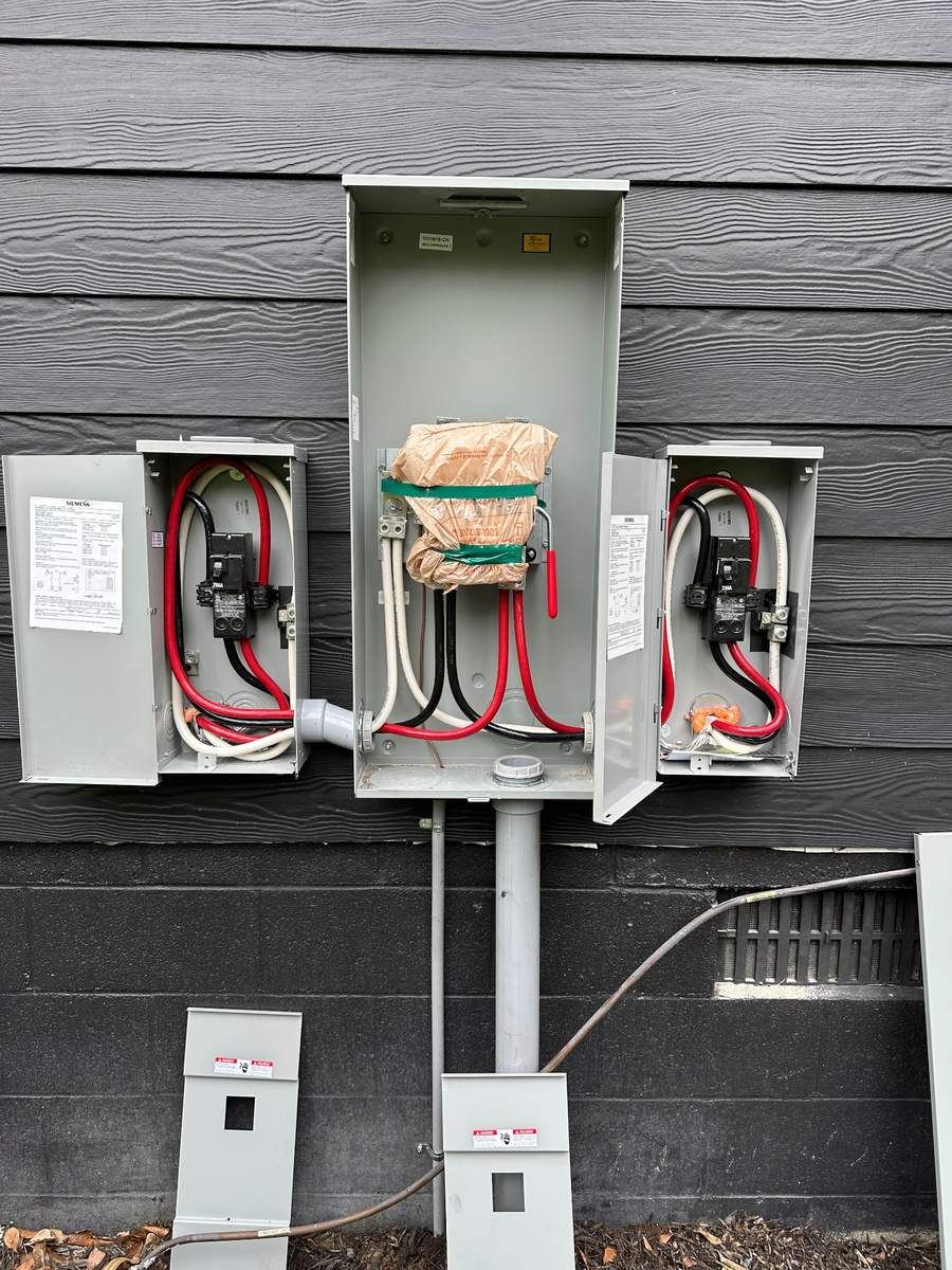 Professional electrical panel installation in Wilmington NC by Soundside Electrical